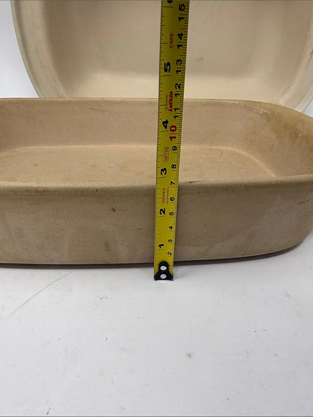 Pampered Chef Family Heritage Stoneware 17 x 11 Roaster Pan w/ Lid Dome Covered